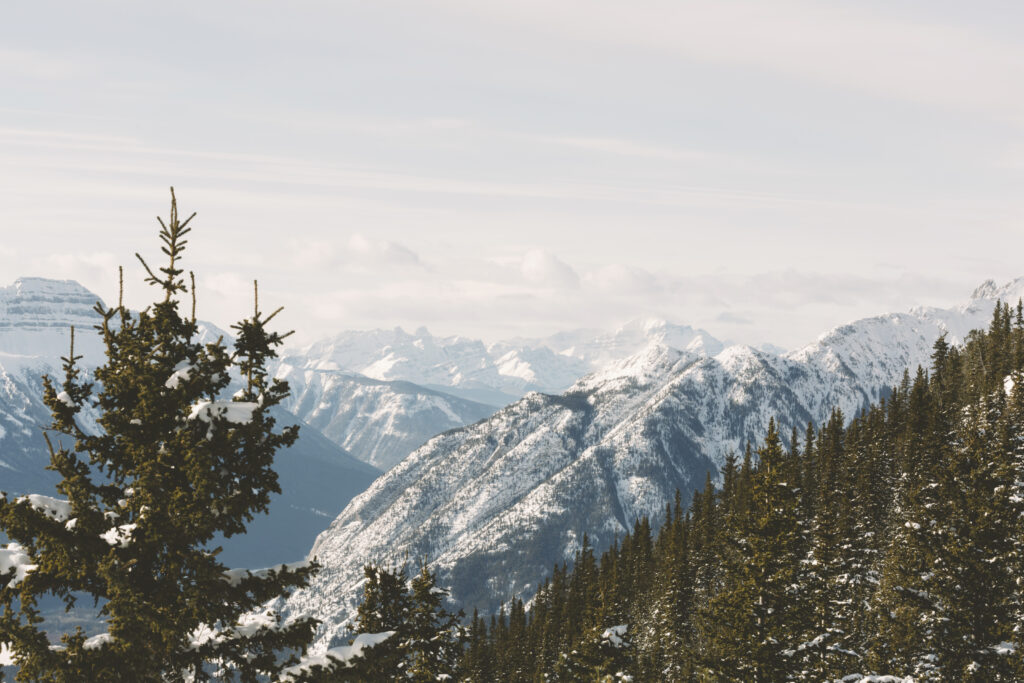 Allgäu Alpen in Winter